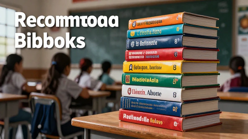 Libros vibrantes en escuela mexicana moderna