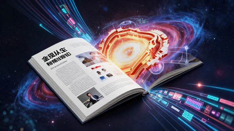 Portal futurista detallado con estética cósmica