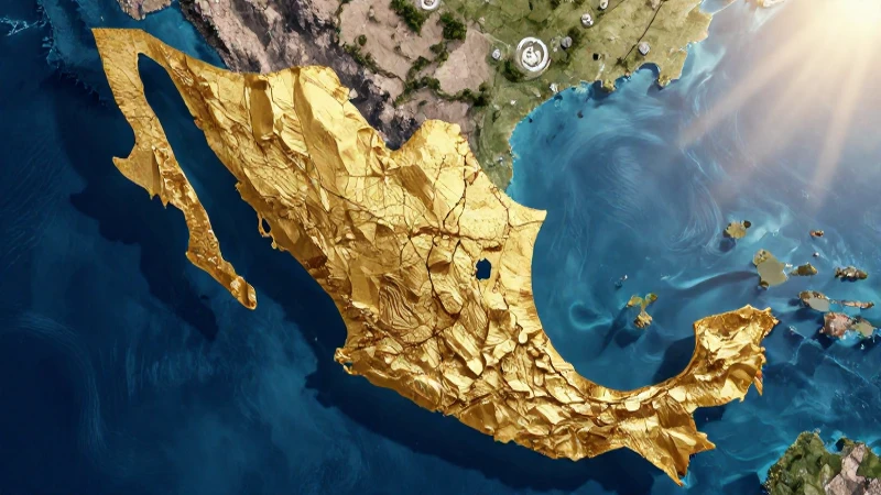Conoce los límites territoriales de México: información actualizada 4 Mapa de los límites territoriales de México