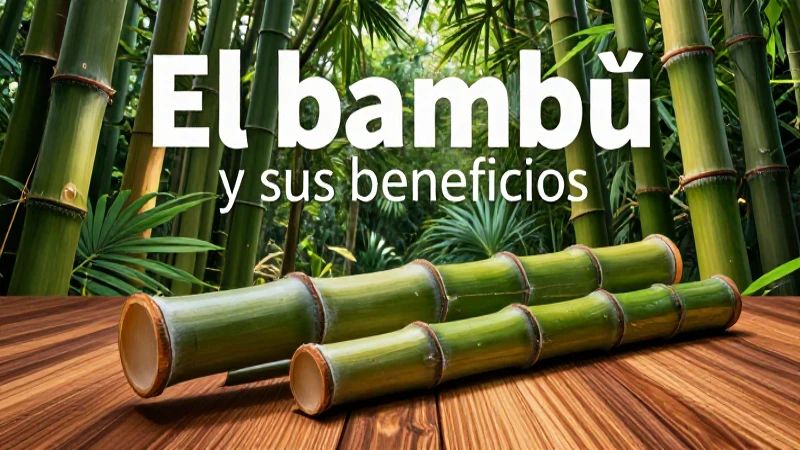 Conoce los materiales naturales más utilizados y sus beneficios 3 Bambú majestuoso: naturaleza, beneficios y materiales