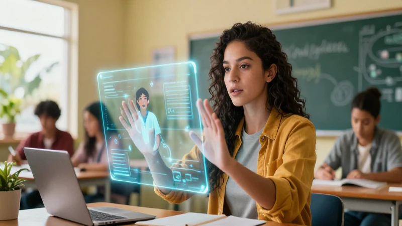 Educadora mexicana crea aprendizaje moderno y vívido