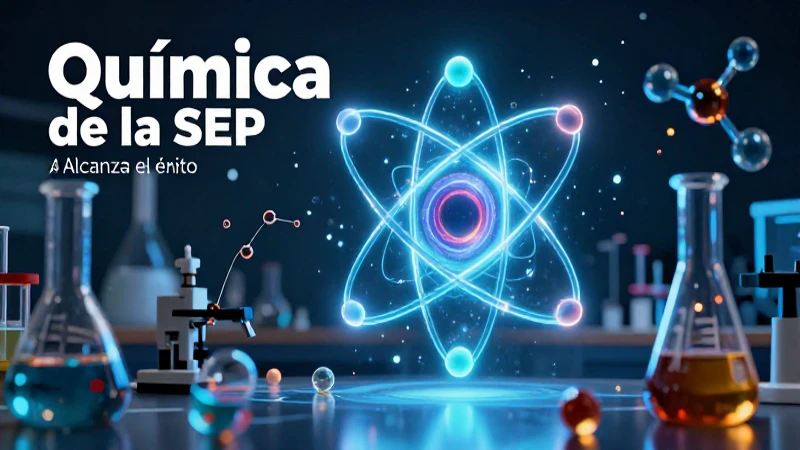 Química básica SEP: éxito visual dinámico