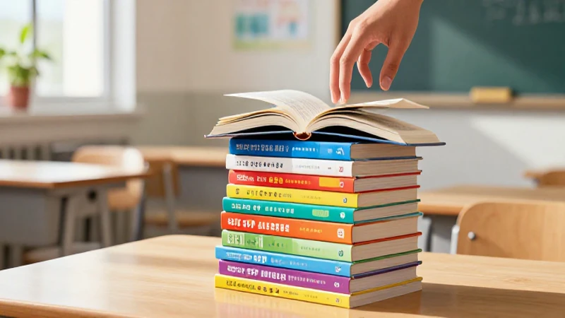 Libros SEP coloridos, vibrantes y conocimiento en foco