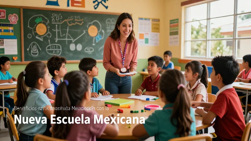 Maximiza tu educación con la Nueva Escuela Mexicana: descubre sus beneficios 3 La Nueva Escuela Mexicana mejora tu educación