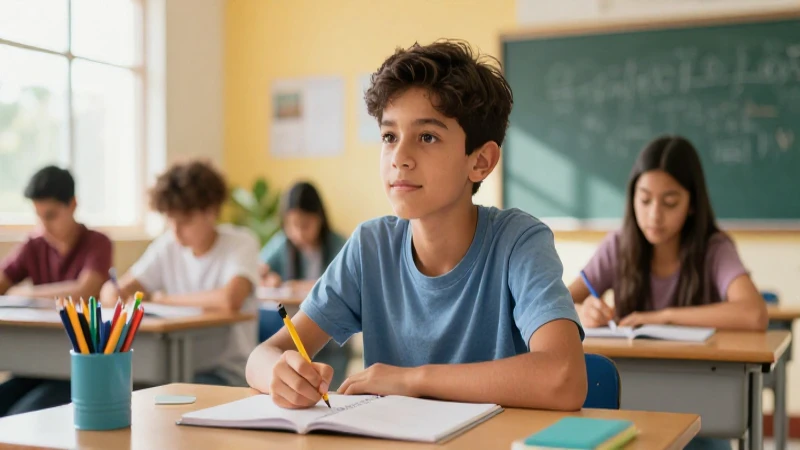 Nuevos cambios en la escuela mexicana: Todo lo que debes saber 3 Estudiante mexicano dinámico en aula vibrante