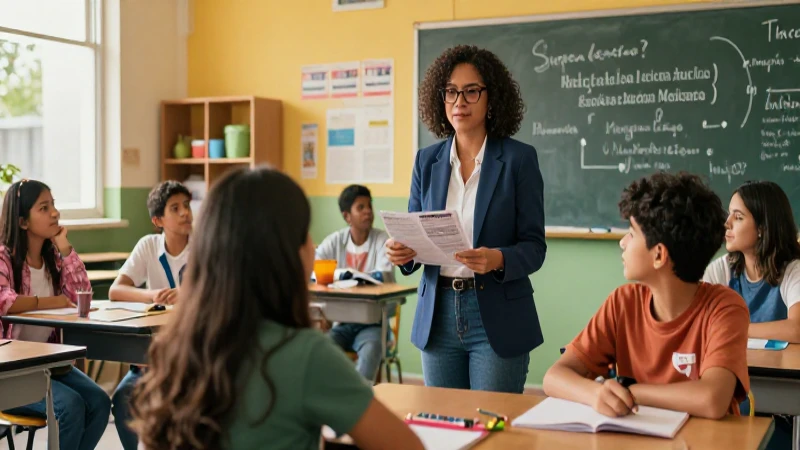 Educadora en la NEM enfrenta desafíos de manera compasiva