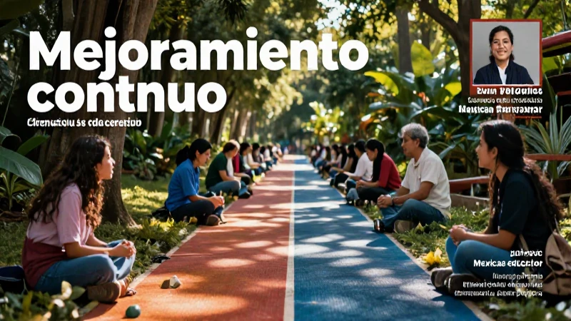 Conoce los principios clave de la Nueva Escuela Mexicana 9 Mejorar sistemáticamente el aprendizaje es clave