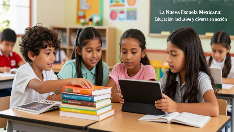 La Nueva Escuela Mexicana: Educación inclusiva y diversa en acción 6 Educación inclusiva bajo la Nueva Escuela Mexicana