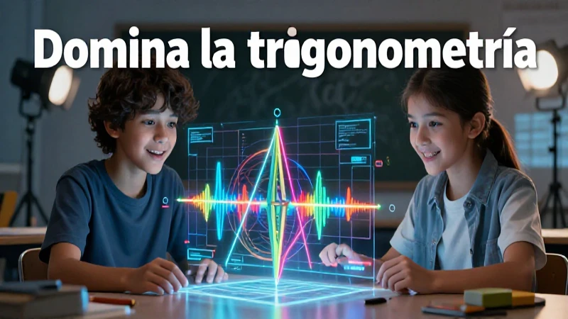 Recursos educativos visuales de trigonometría