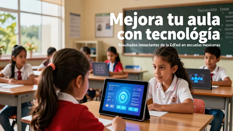EdTech innovadora transforma el aprendizaje en México