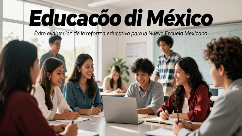 México: Éxito evaluación de la reforma educativa para la Nueva Escuela Mexicana 5 Reforma educativa de México mejora la calidad