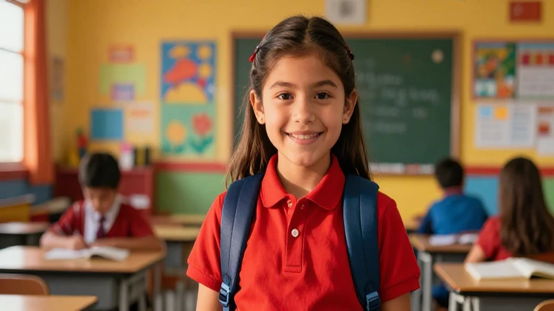 México: Éxito evaluación de la reforma educativa para la Nueva Escuela Mexicana 4 Estudiante mexicano sonriente en aula vibrante