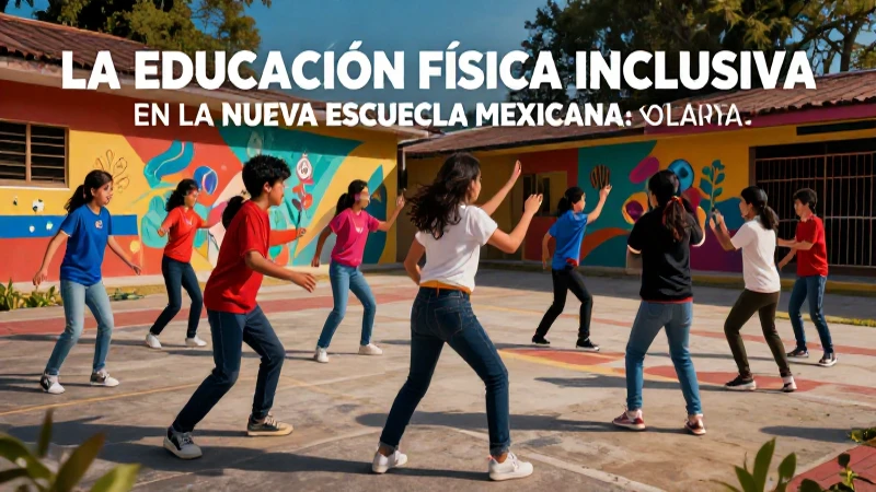 La educación física inclusiva en la Nueva Escuela Mexicana: desafíos y soluciones 4 Fomentando la inclusión y el movimiento en la NEM