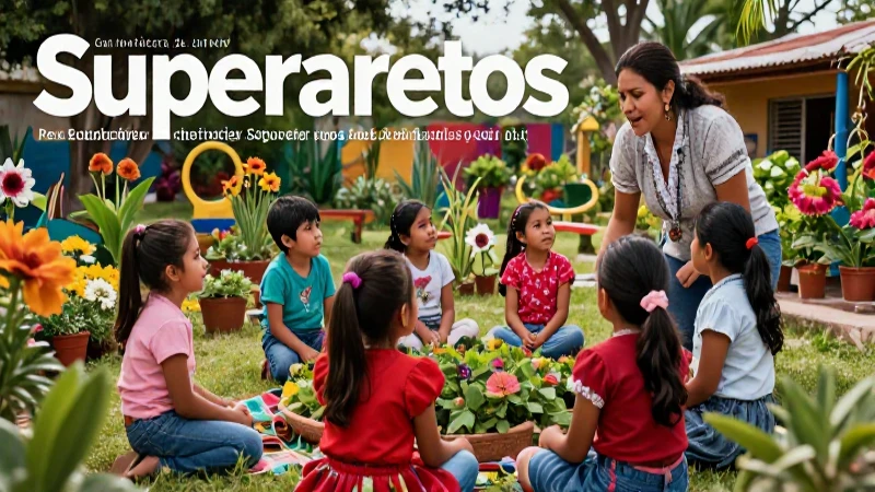 Supera retos educación inclusiva y diversidad cultural 4 Niños mexicanos exploran jardín de inclusión