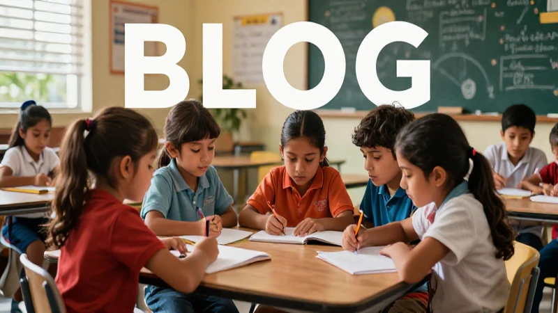 Supera retos educación inclusiva y diversidad cultural 5 Niños mexicanos aprenden en aula moderna