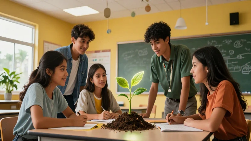 Estudiantes mexicanos innovan en un entorno vibrante
