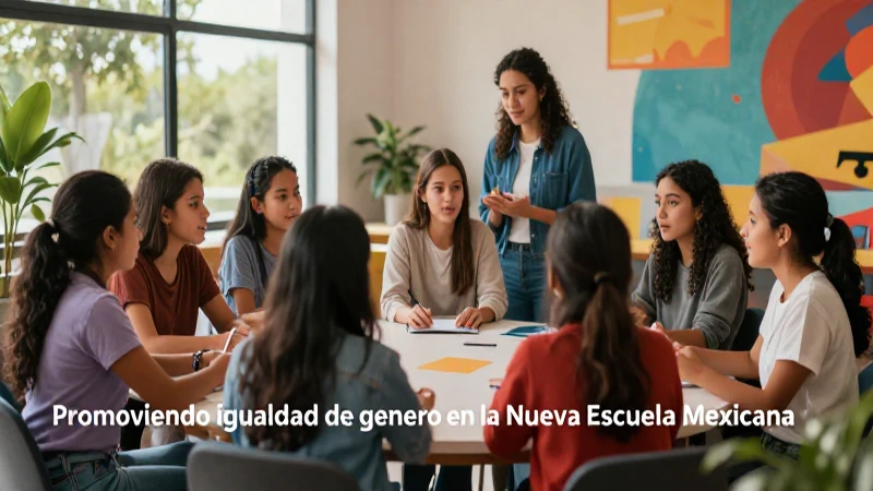 Comunidad participa en igualdad de género en la NEM