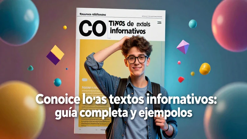 Guía visual de textos informativos y conocimiento
