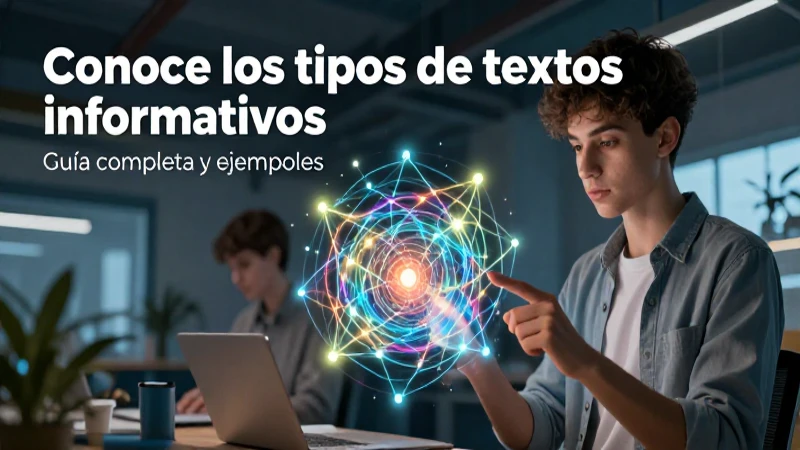 Conoce tipos de textos informativos