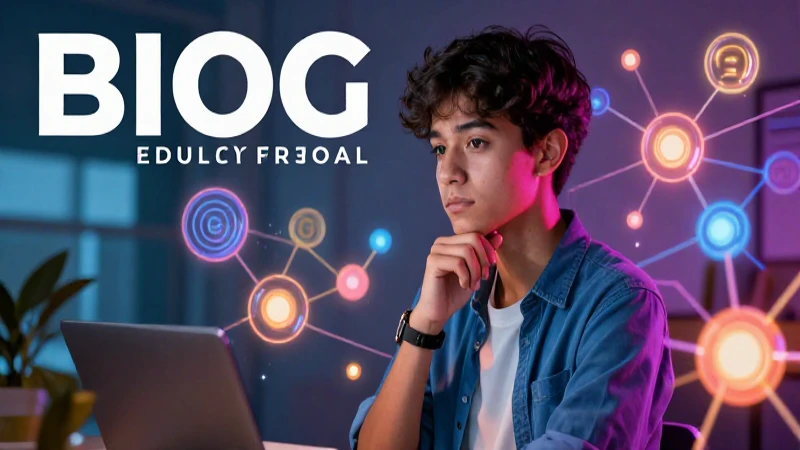 Diseño blog educativo mexicano moderno y detallado