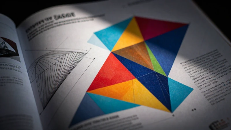 Geometría abstracta y diseño mexicano dinámico