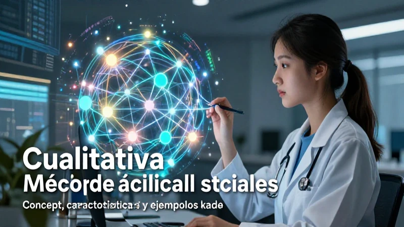 Cualitativa: Concepto, características y ejemplos clave 7 Métodos cualitativos en ciencias sociales
