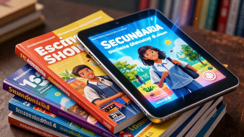 Obtén tus libros de secundaria para el próximo año