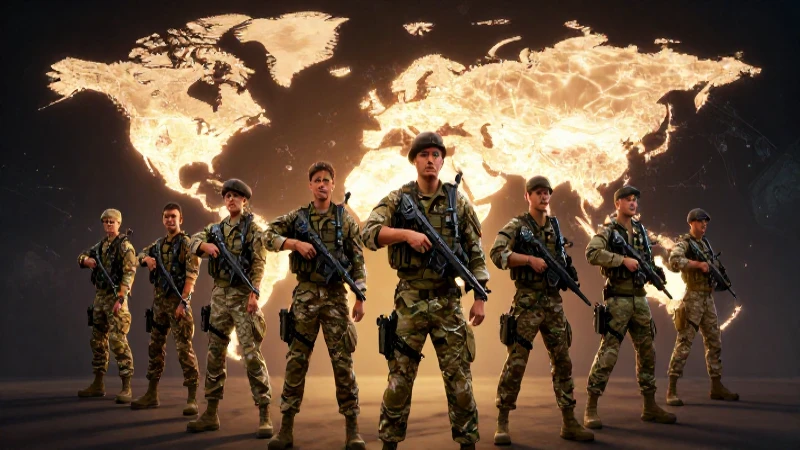 Composición dinámica y realista sobre estrategia militar