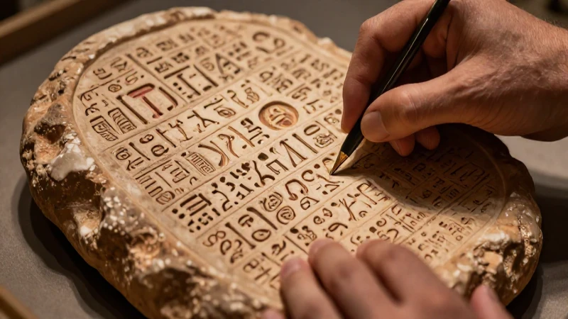 La historia detrás: ¿Cuándo se creó el texto? Conoce su origen aquí 3 Origen de la escritura antigua en tablet de arcilla