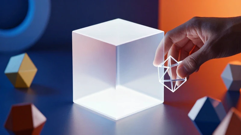 Modelo geométrico 3D interactivo con estética educativa mexicana
