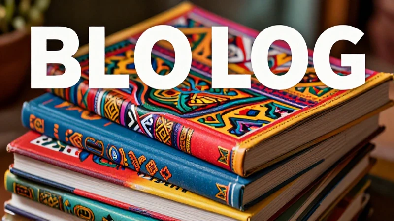 Portada vibrante de libros con patrones mexicanos tradicionales