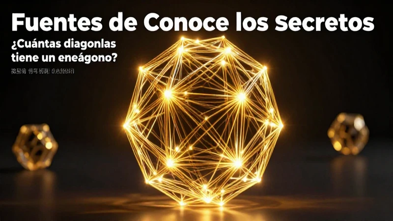 Conoce los secretos: ¿Cuántas diagonales tiene un eneágono? 7 Geometría académica ilustrada sobre el eneágono