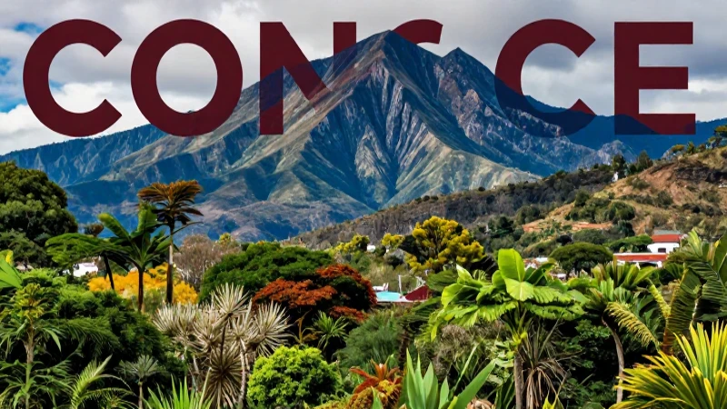 Paisaje mexicano vibrante con montañas y ecosistema