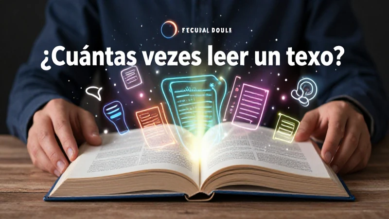 Leer más veces mejora el aprendizaje