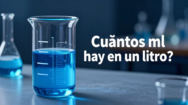 Conoce rápidamente la conversión: ¿Cuántos ml hay en un litro? 4 Un litro son mil mililitros