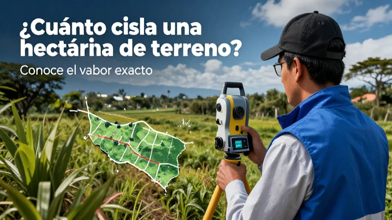 Determinar el valor de la hectárea