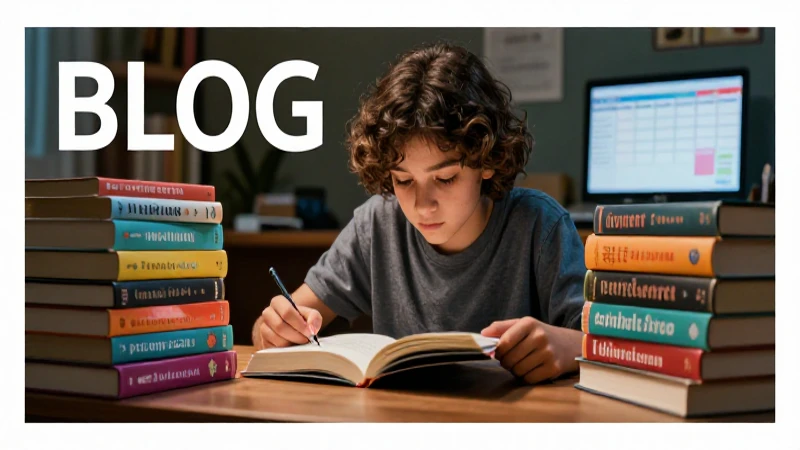 Optimiza tu tiempo de lectura diaria y vive tu pasión por los libros al máximo 3 Estudiante lee con libros y organiza su tiempo