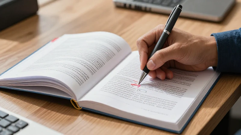 Conoce la sorprendente cantidad de errores en los libros de texto 4 Estilizada escena educativa con foco profesional