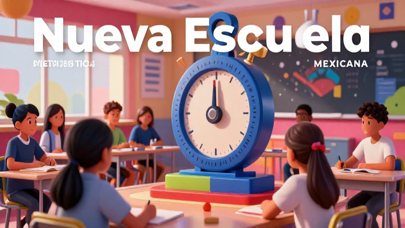 Estudiantes aprenden con la Nueva Escuela Mexicana