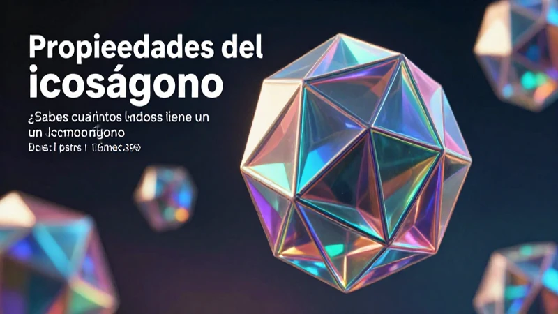 Icoságono: polígono educativo atractivo y dinámico