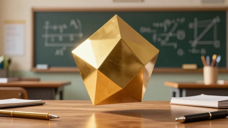 Diseño geométrico dorado y profesional