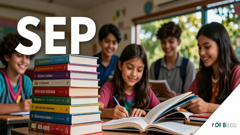 Libros nuevos, estudiantes felices y luz cinematográfica