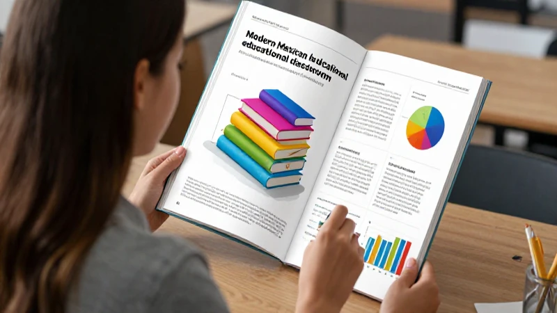 Análisis visual de libros educativos modernos