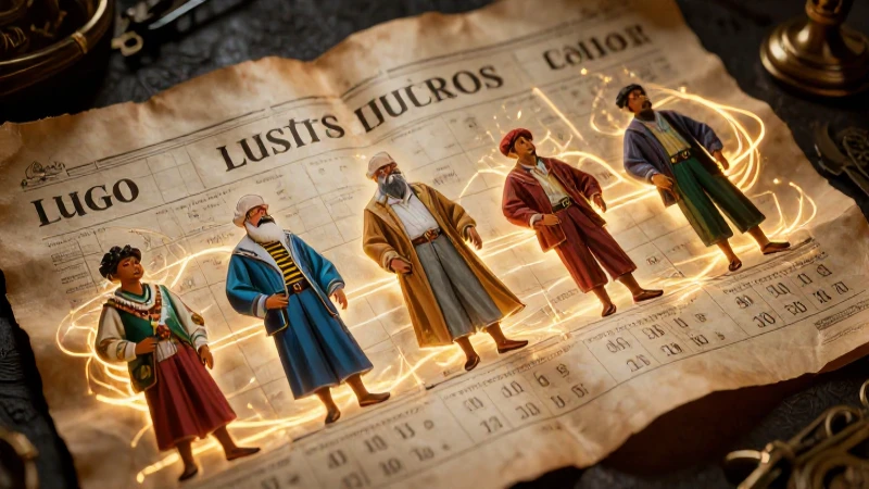Relación entre lustros y siglos temporales