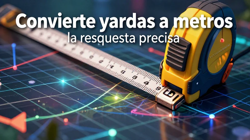 Herramientas online convierten yardas a metros