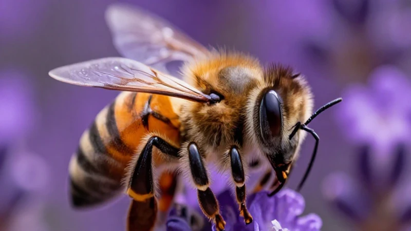 Descubre la impresionante visión de la abeja