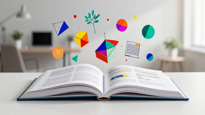 Ilustración educativa geométrica de alta calidad