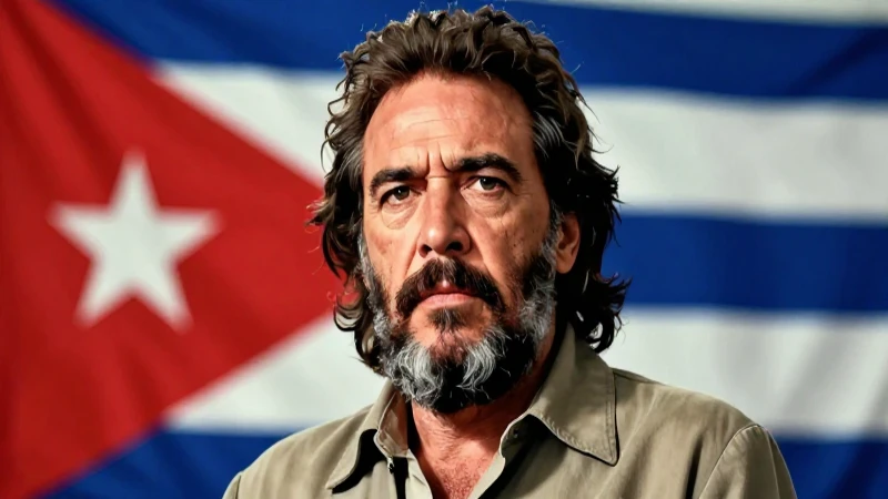 Retrato épico y vibrante de Fidel Castro