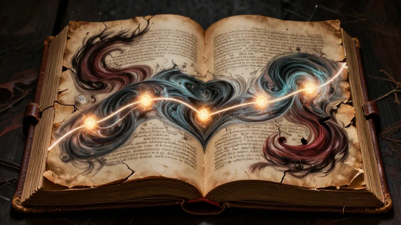 Qué elementos y estructura definen un cuento de terror 5 Narrativa oscura en un libro antiguo