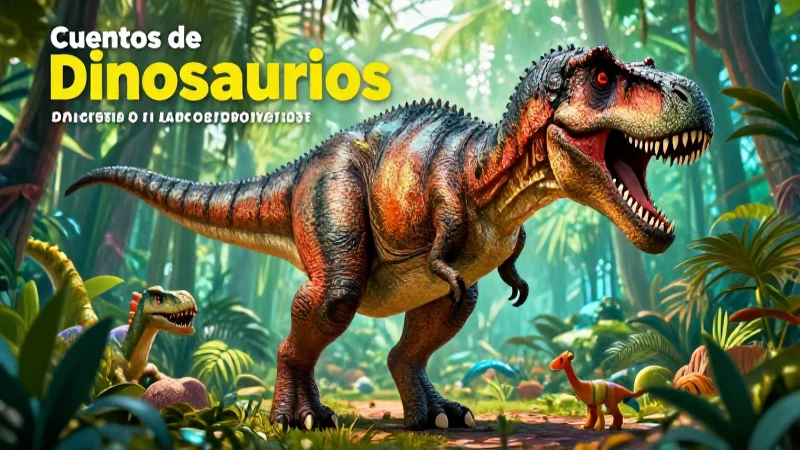Cuentos de Dinosaurios PDF: Diversión y Aprendizaje 7 Libro educativo de dinosaurios para niños
